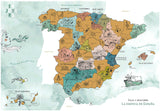 Pack Láminas Rascables: La Esencia de España + 100 Ciudades de Ensueño