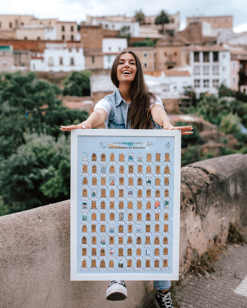 Pack Láminas Rascables: 100 Ciudades de Ensueño + Aventuras que Vivir al Menos una Vez en la Vida